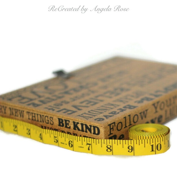 Set of Inspirational Motivational Words Decorative Storage Boxes Brown Black - Picture 15 of 16